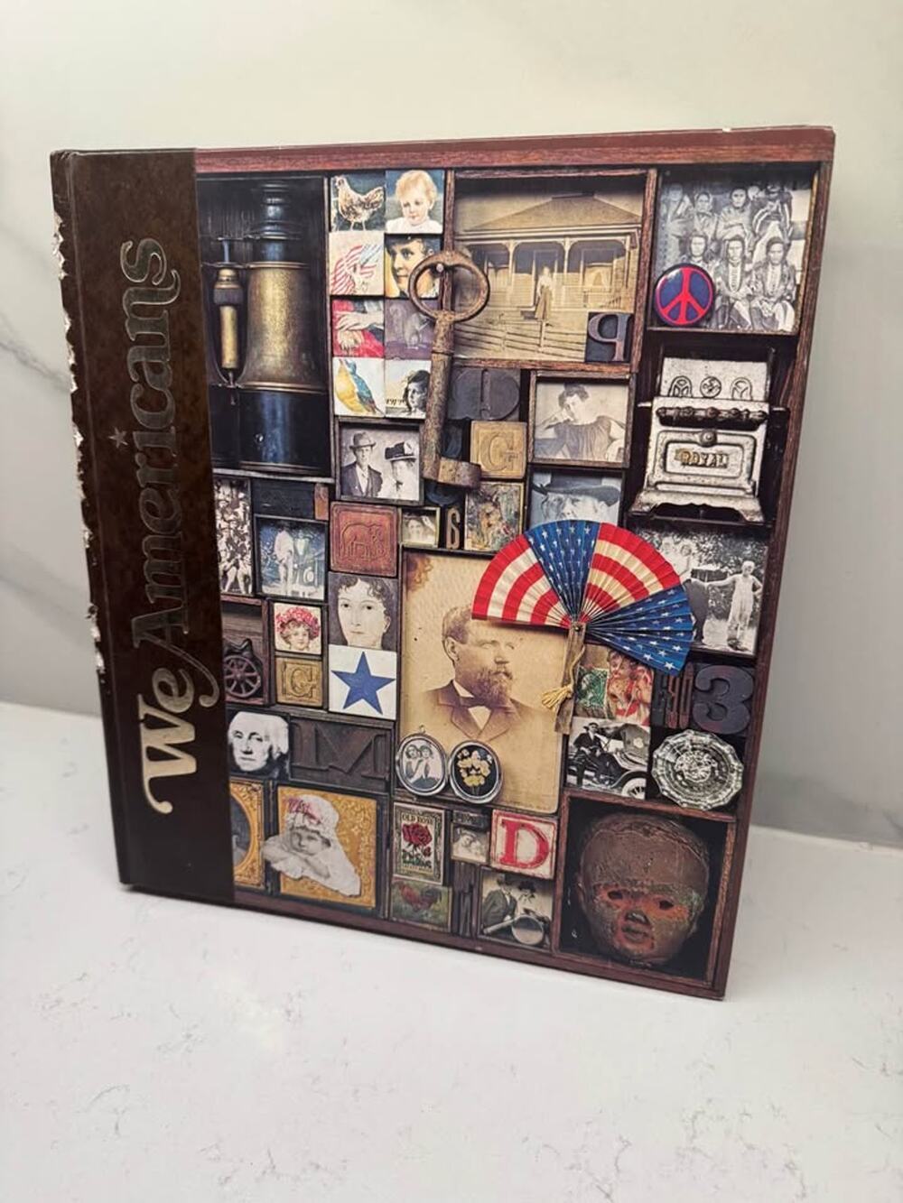 “We Americans” Vintage National Geographic Society Coffee Table Book